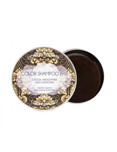 BIO SOLID Shampoing solide au cacao cheveux colorés 130 gr