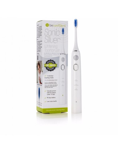 SONIC SILVER electric whitening toothbrush white NE163567