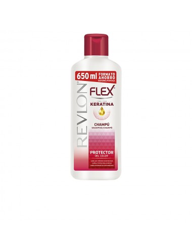 FLEX KERATIN Shampoing cheveux colorés 650 ml