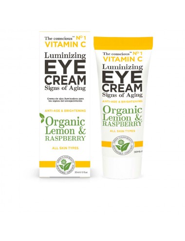 VITAMIN C luminizing eye cream organic lemon & raspberry 30 ml